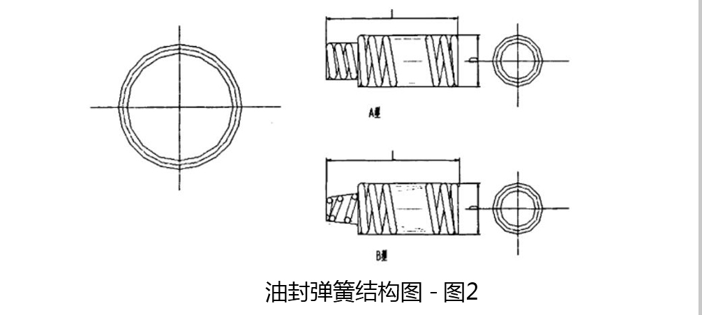 油封彈簧結(jié)構(gòu)圖